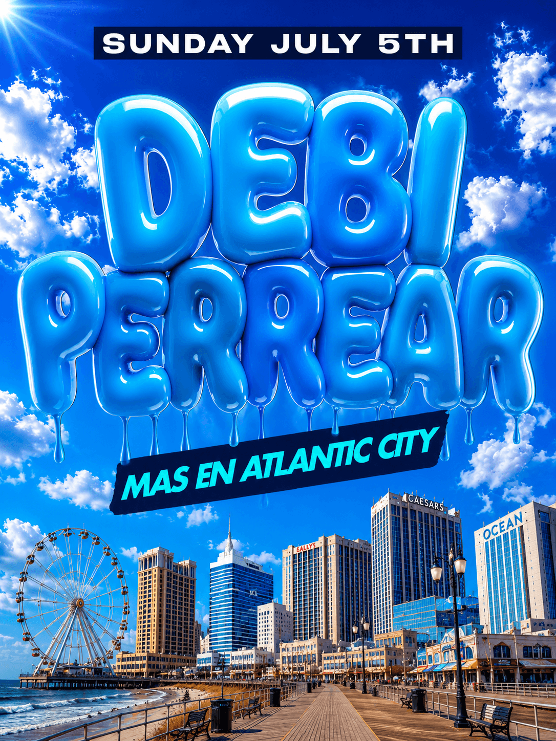 Debi Perrear Más en Atlantic City: Angel & Khriz Live image 1