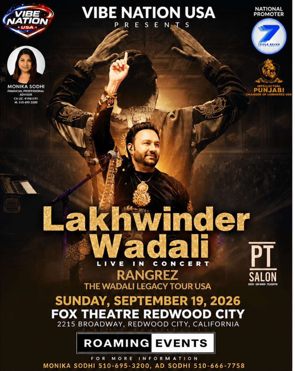 Rangrez - The Wadali Legacy Tour USA With Lakhwinder Wadali