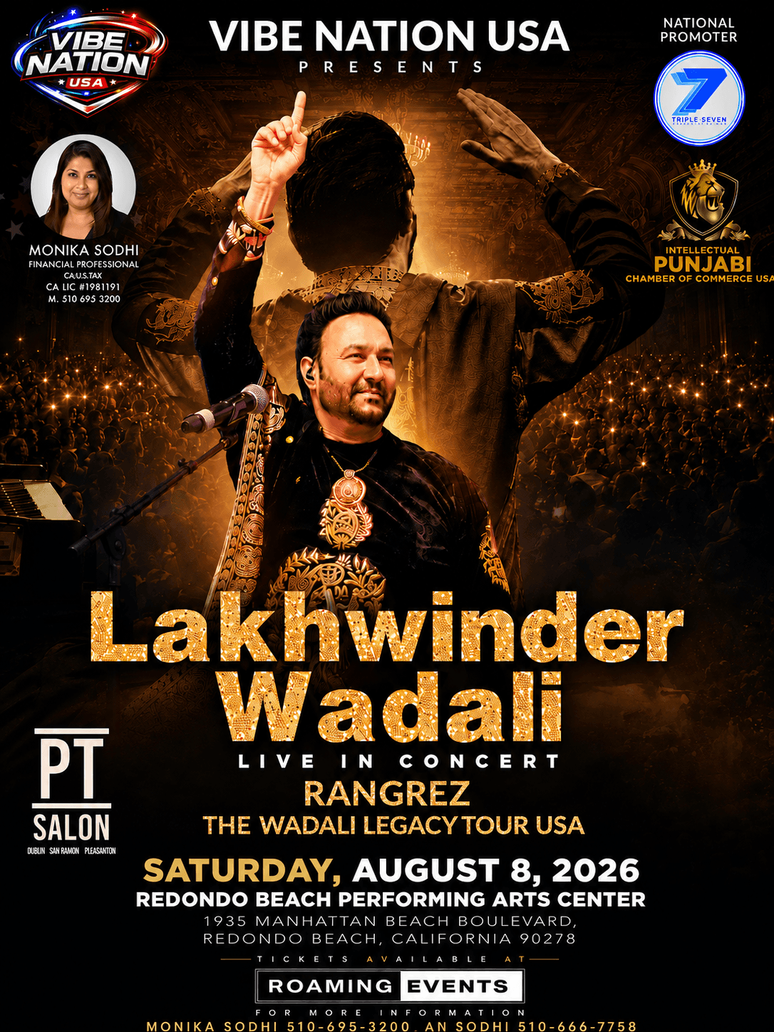 Rangrez - The Wadali Legacy Tour USA With Lakhwinder Wadali in Los Angeles