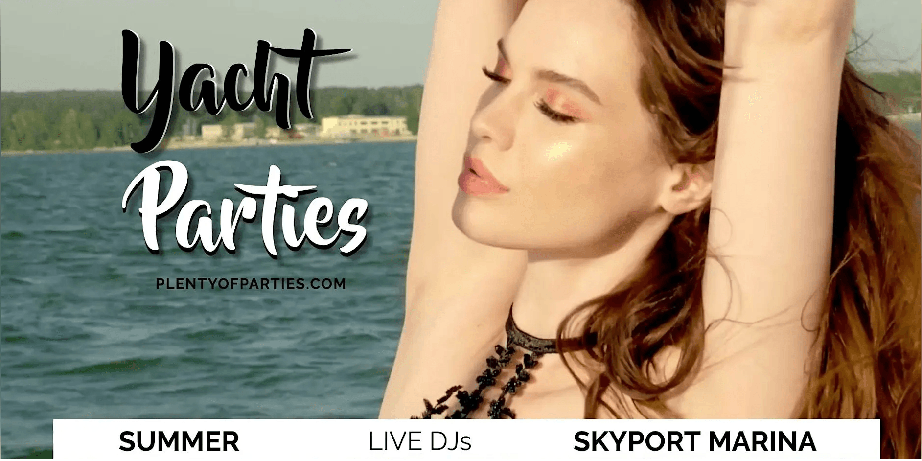 Saturday Night Boat Cruises: Midnight Party: Yacht Cruise on the Hudson banner
