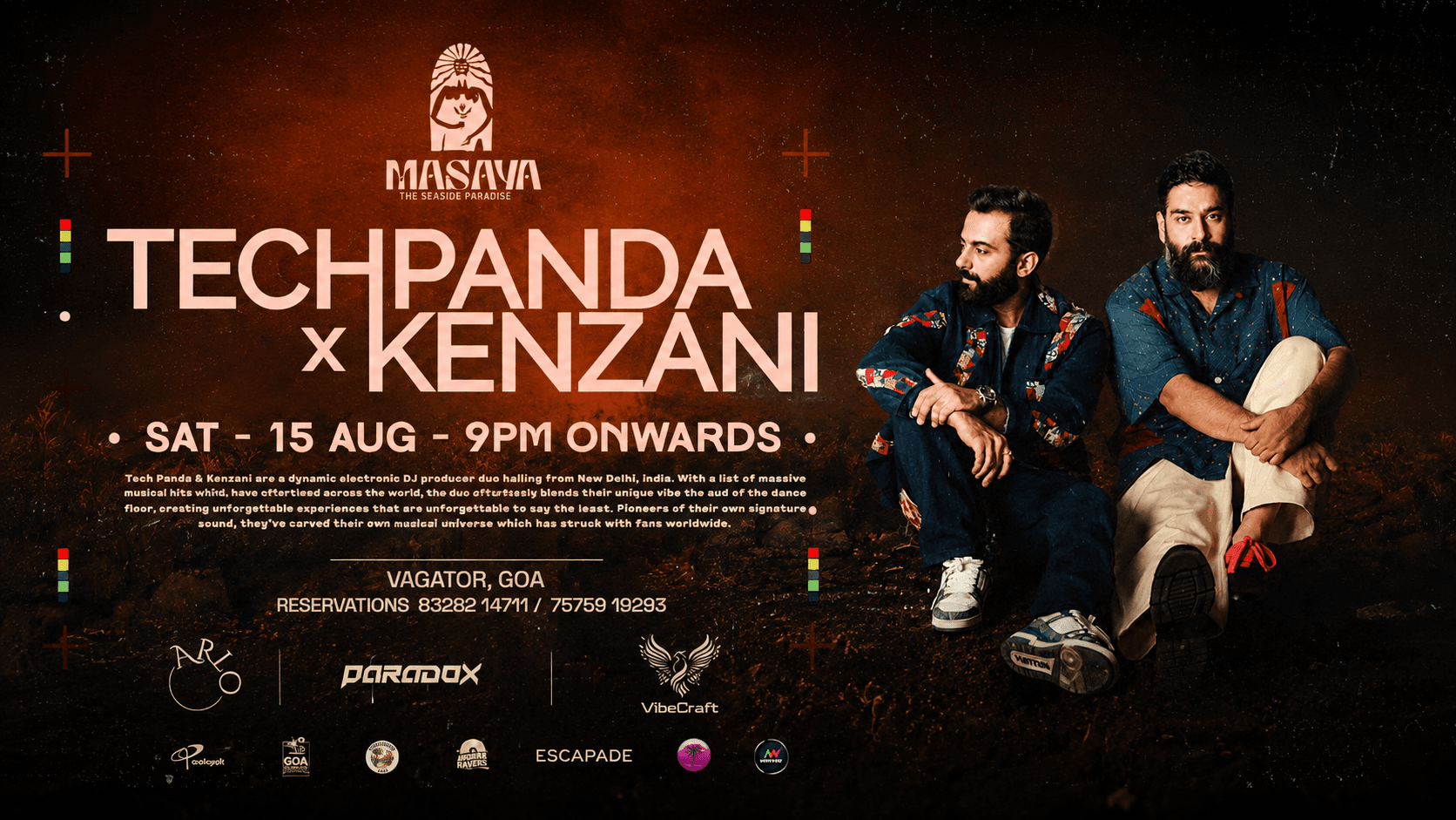 Independence Weekender | Techpanda X Kenzani | Goa | Masaya banner