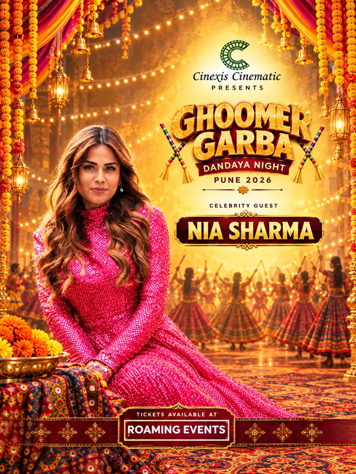 Ghoomer Dandiya Night – A Celebration of Music, Dance & Festivity image 1