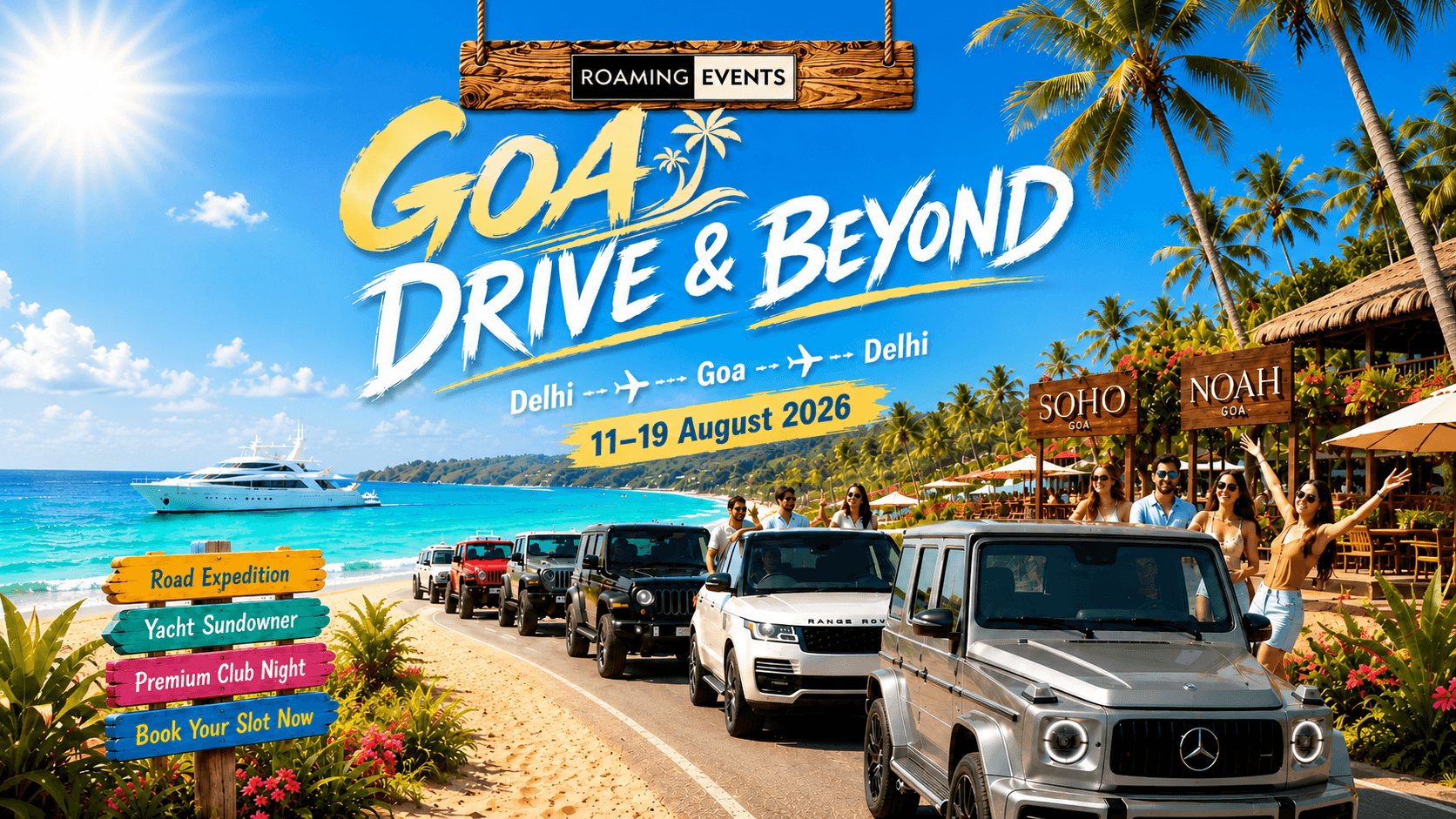 Drive to Paradise: Delhi to Goa banner