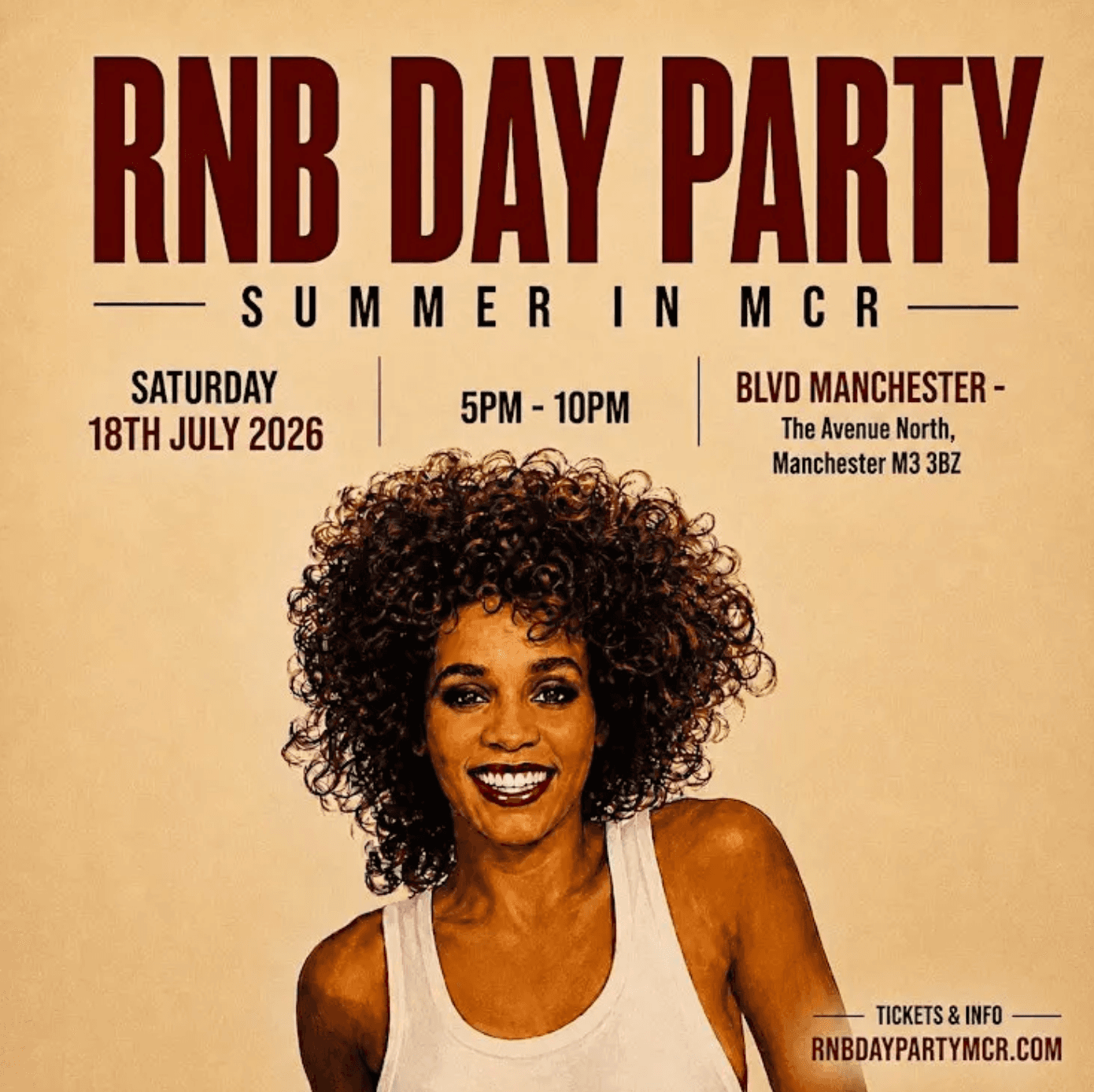 RNB DAY PARTY - Manchester's Biggest RnB Summer Party (FREE BEFORE 6PM)