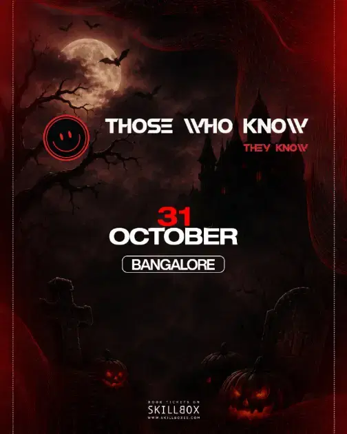 Those Who Know They Know | Bangalore | Halloween Edition 2026 image 1