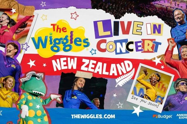 The Wiggles Live in Concert banner