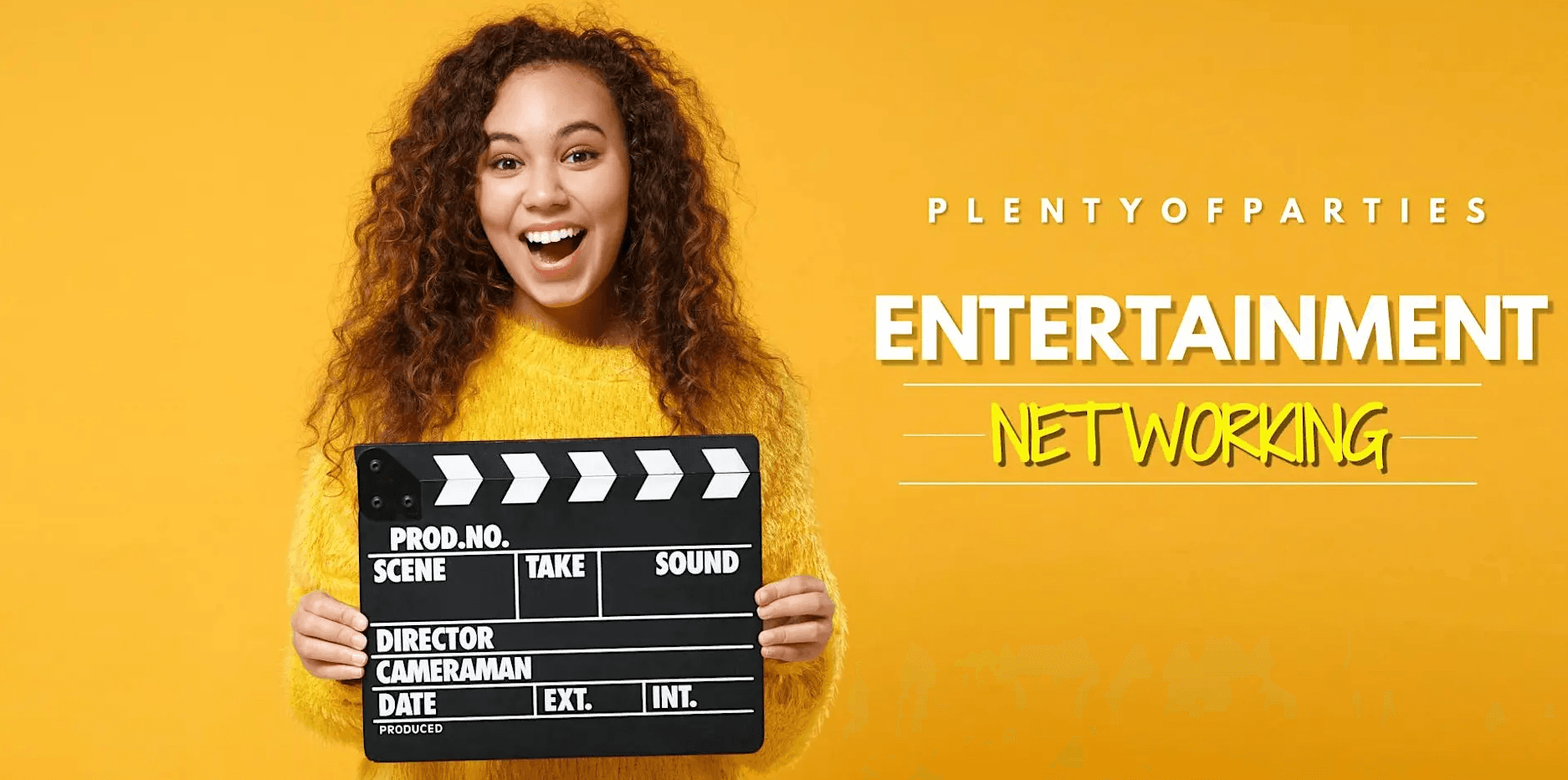 Entertainment Industry Networking Mixer for Actors, Producers, Musicians banner