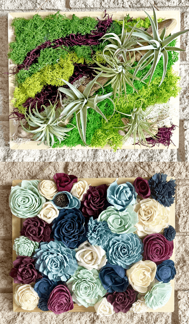 Patchwork Presents Living or Floral Wall Craft Workshop image 1